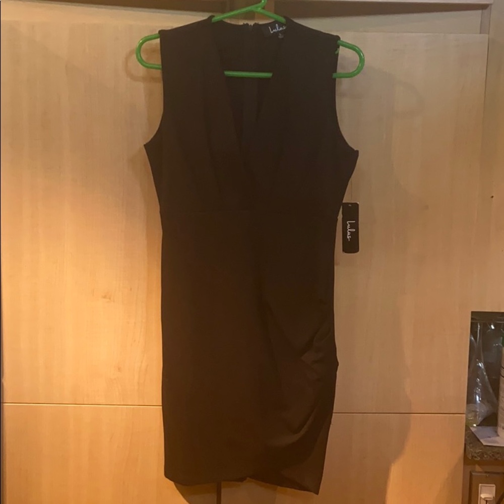 BRAND NEW black lulus mini dress